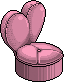 File:Pink Heart Chair.png