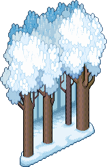 Snow Forest Wall.gif