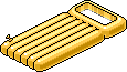 Yellow Inflatable Mattress Mattress