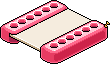 Pink Inflatable Table