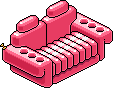 Pink Inflatable Sofa