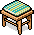 Green Wooden Cabin Stool.png